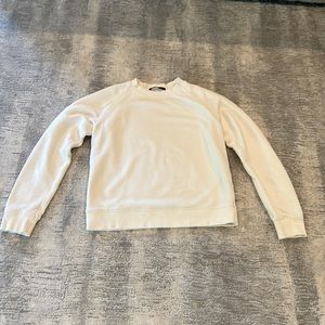 Jenni Kayne Saturday sweatshirt ivory size xs